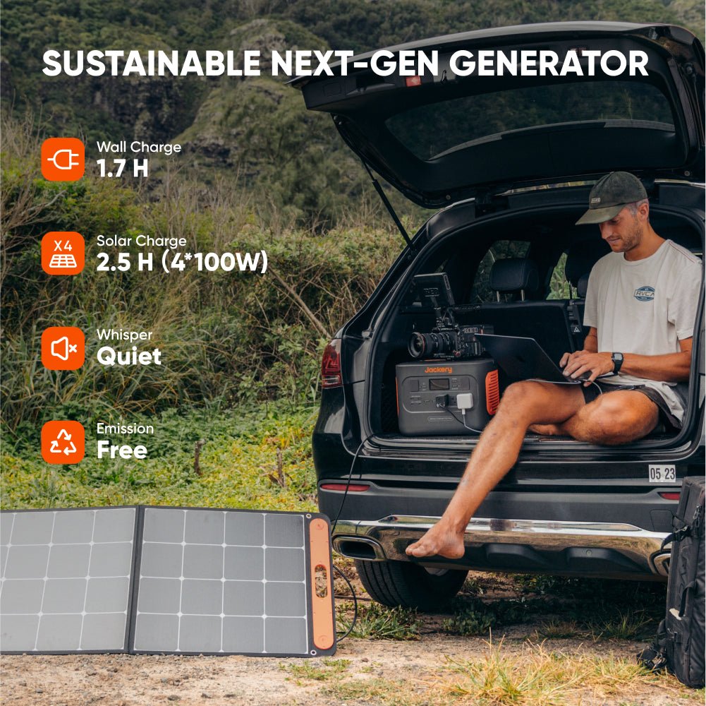 Jackery Explorer 700 Plus Portable Power Station – 680Wh, 1000W