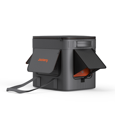 Jackery Extreme Guard Carrying Bag allows use of power station directly from the bag no need to remove it