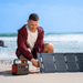 Jackery portable power station 300 v2 with solar panel add on