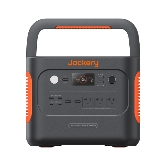 Jackery Solar Generator 1000 Plus - Expandable 1264Wh Portable Solar Power System