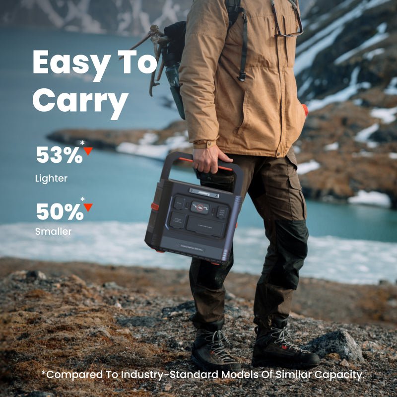 Jackery solar generator 1500 ultra easy to carry