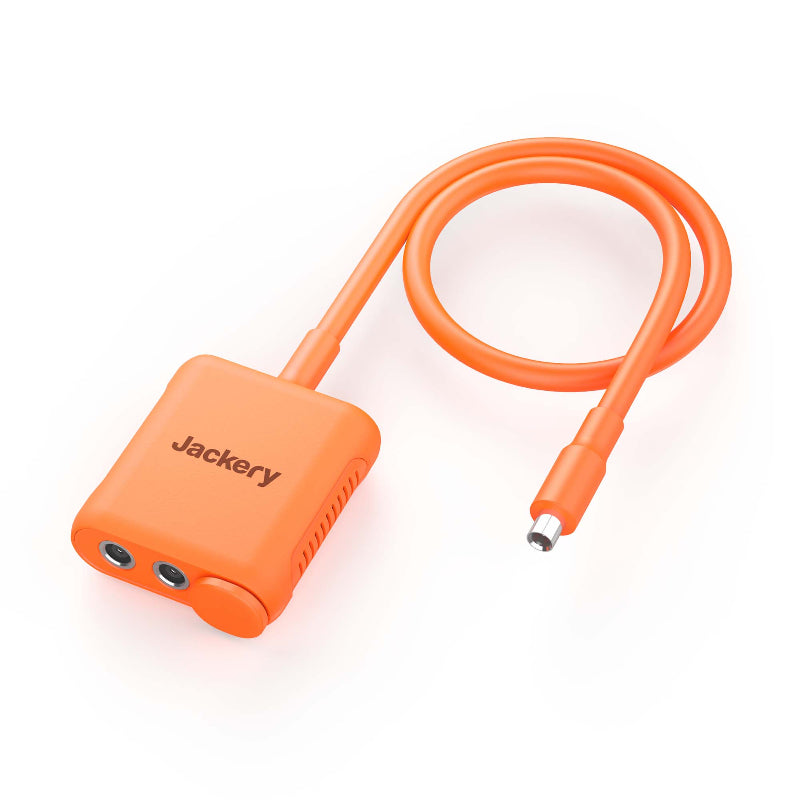 Jackery Solar Panel Connector filmed with PC material