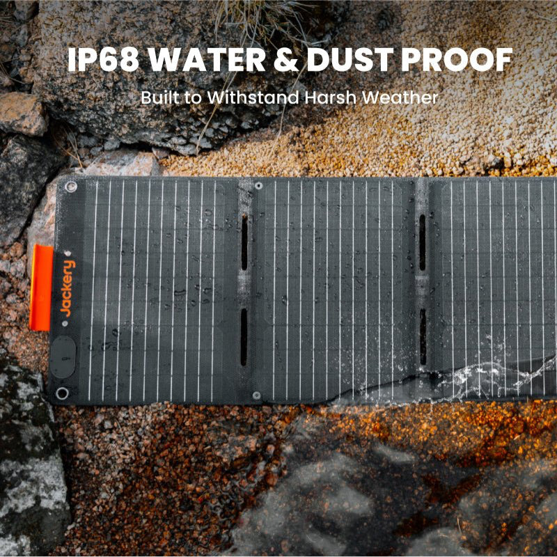 Jackery SolarSaga 40W Mini Solar Panel, IP68 water and dust proof