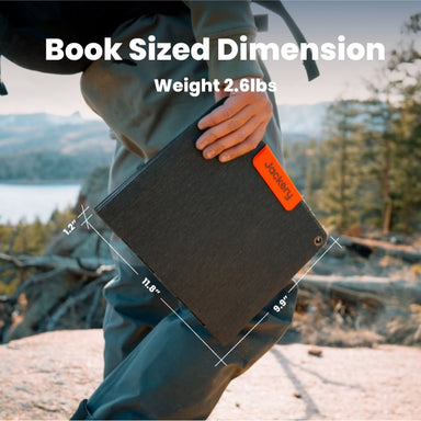 Jackery SolarSaga 40W Mini Solar Panel dimensions when folded