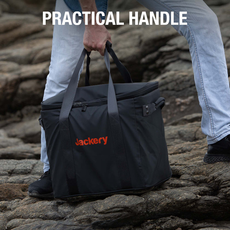 Jackery Upgraded Carrying Case, large, practical for outdoor explorations