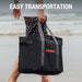 Jackery Upgraded Carrying Case, large, made of 900D fabric material and padded with pear cotton