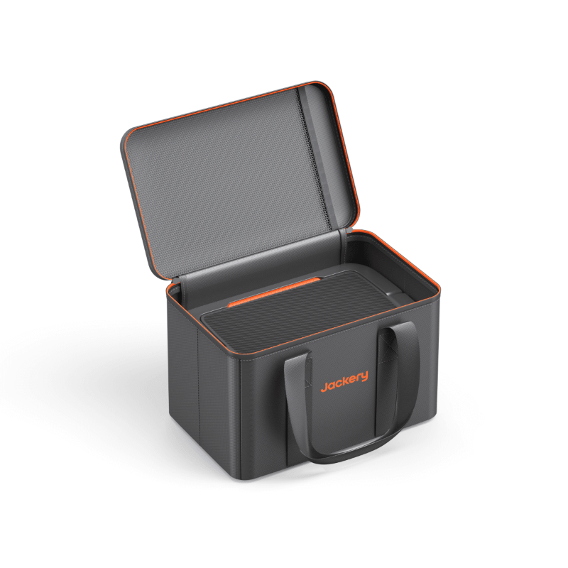 Jackery Upgraded Carrying Case (Small) with durable double handles and adjustable straps
