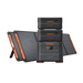 Jackery Solar Generator 2000 Plus high capacity solar power system - 2 battery and solar panel add-ons